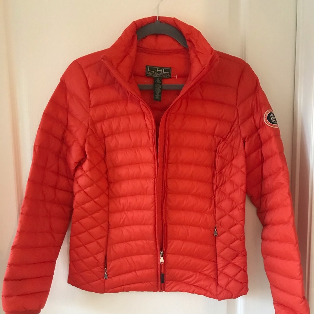 Orange jacket